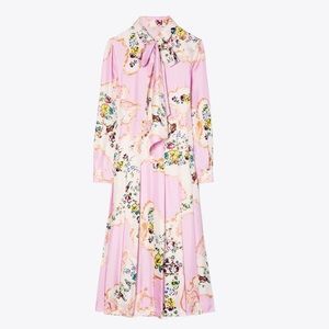 NEW Tory Burch Silk Bow Dress